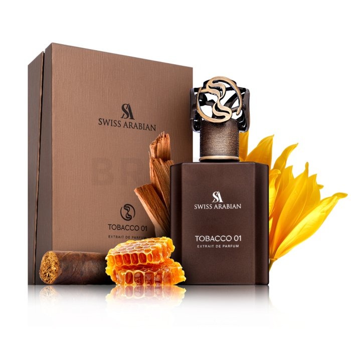 6295124046926-4 Swiss Arabian Tobacco 01 Unisex Extrait DeParfum 50ml - Afbeelding 1