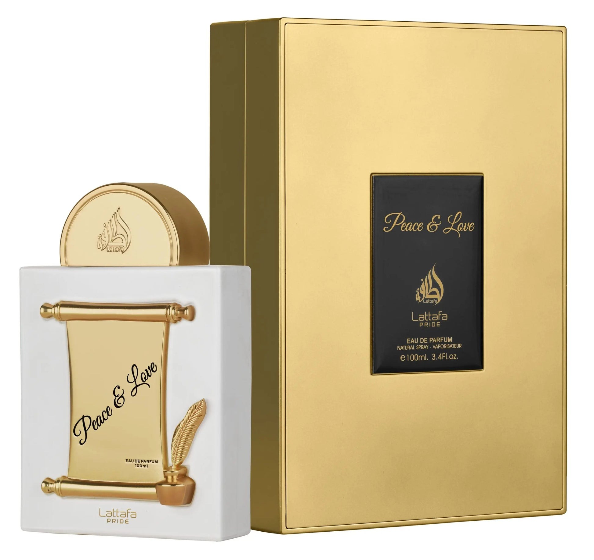 Peace-_-Love-Perfume-100ml-EDP-L Lattafa Pride Peace & Love Unisex EDP 100ml - Afbeelding 1