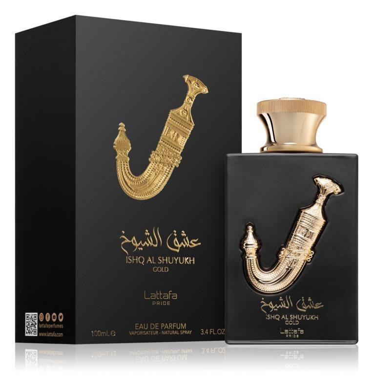 lattafa-pride-ishq-al-shuyukh-go Lattafa Pride Ishq Al Shuyukh Gold Unisex EDP100ml - Afbeelding 1